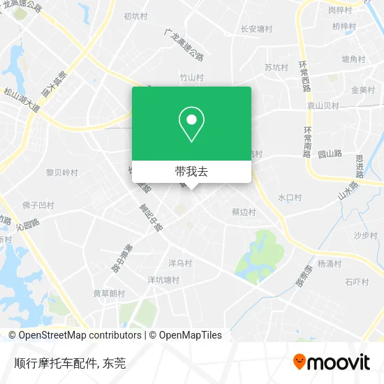 顺行摩托车配件地图