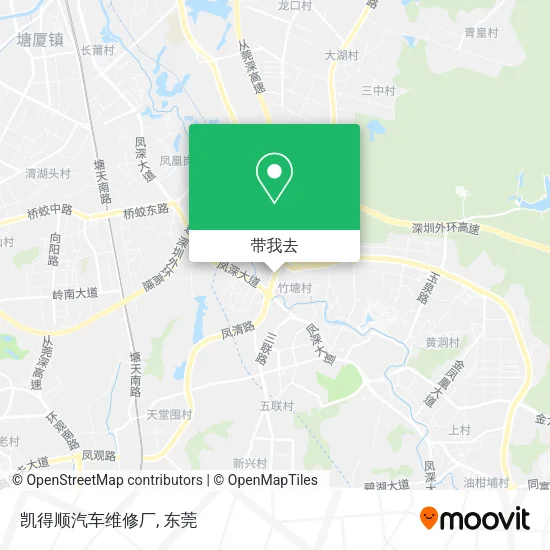 凯得顺汽车维修厂地图
