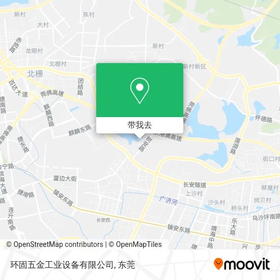环固五金工业设备有限公司地图