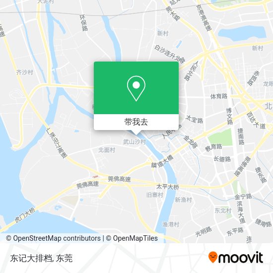 东记大排档地图
