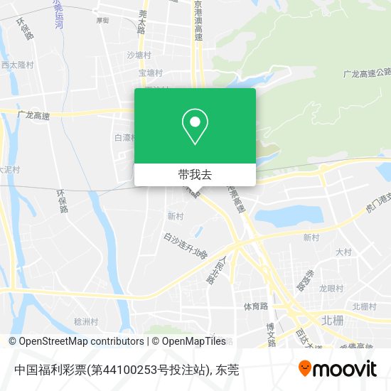 中国福利彩票(第44100253号投注站)地图