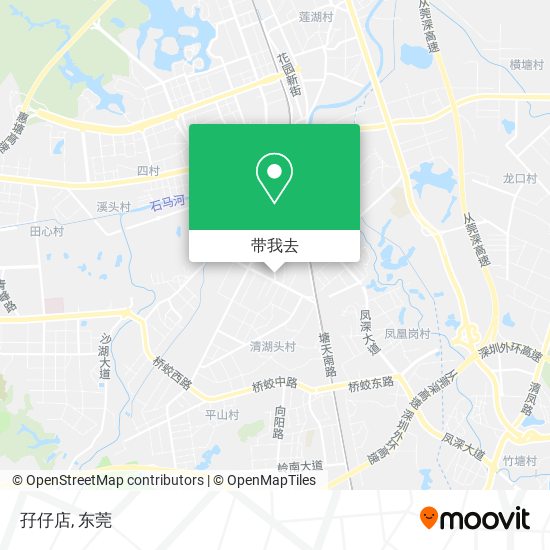 孖仔店地图