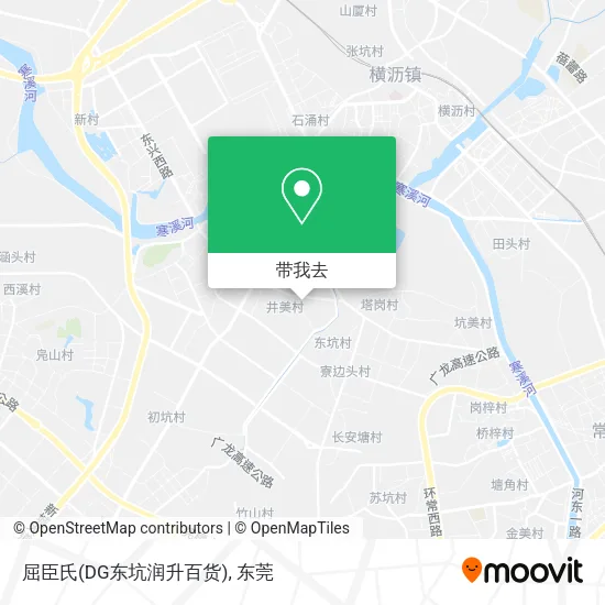屈臣氏(DG东坑润升百货)地图
