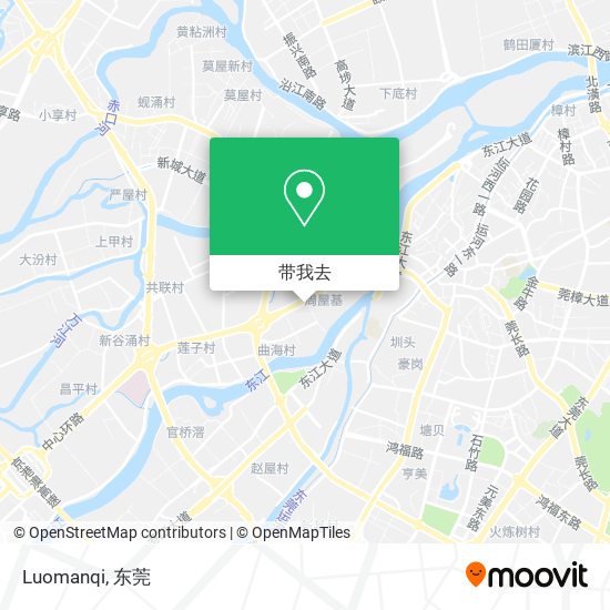 Luomanqi地图