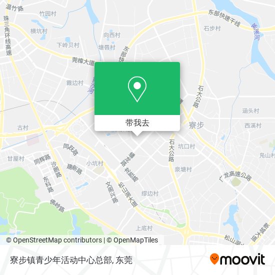 寮步镇青少年活动中心总部地图