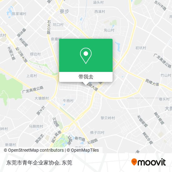 东莞市青年企业家协会地图