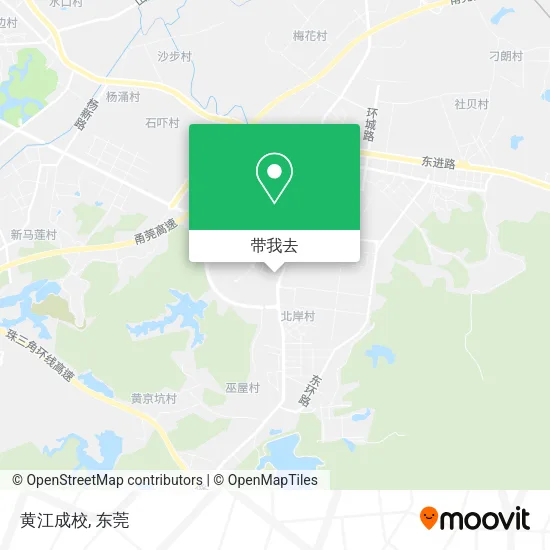 黄江成校地图