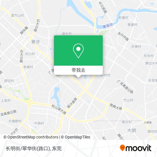 长明街/翠华街(路口)地图