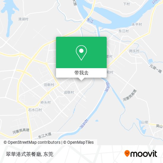 翠華港式茶餐廳地图