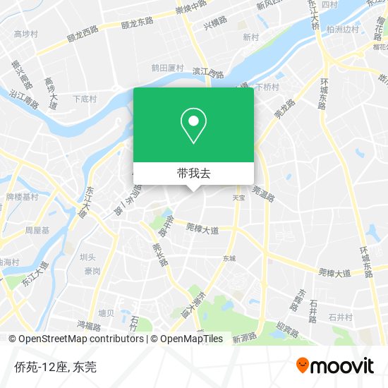 侨苑-12座地图