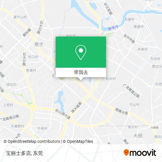 宝丽士多店地图