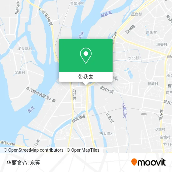 华丽窗帘地图