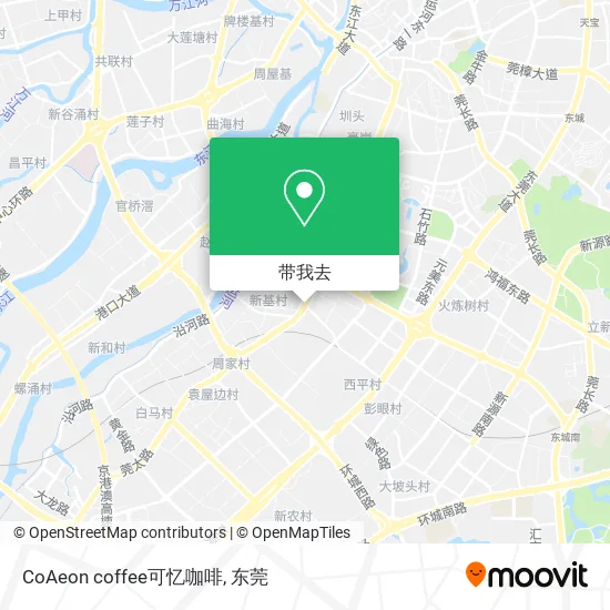 CoAeon coffee可忆咖啡地图