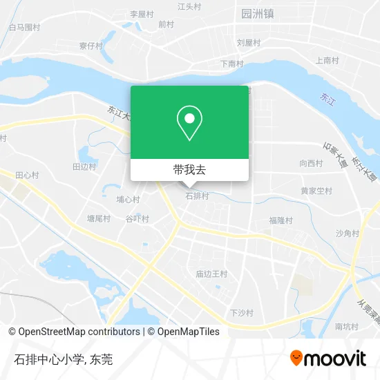 石排中心小学地图