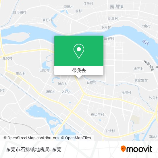 东莞市石排镇地税局地图