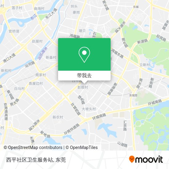 西平社区卫生服务站地图