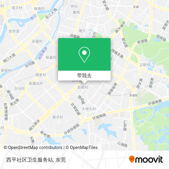 西平社区卫生服务站地图