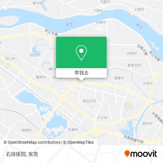 石排医院地图