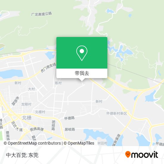 中大百货地图