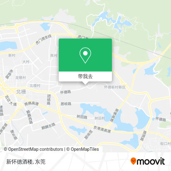 新怀德酒楼地图