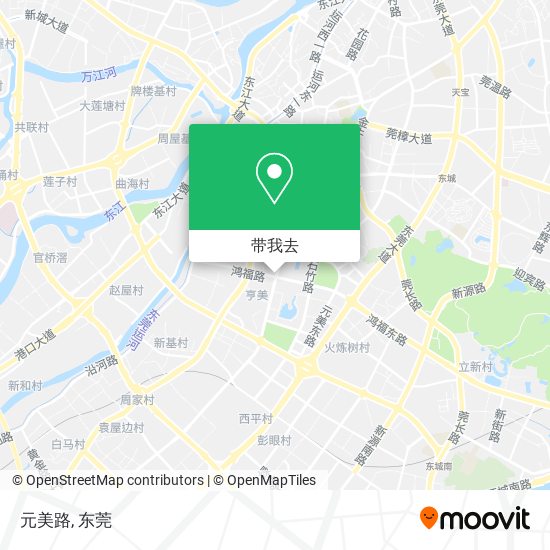 元美路地图