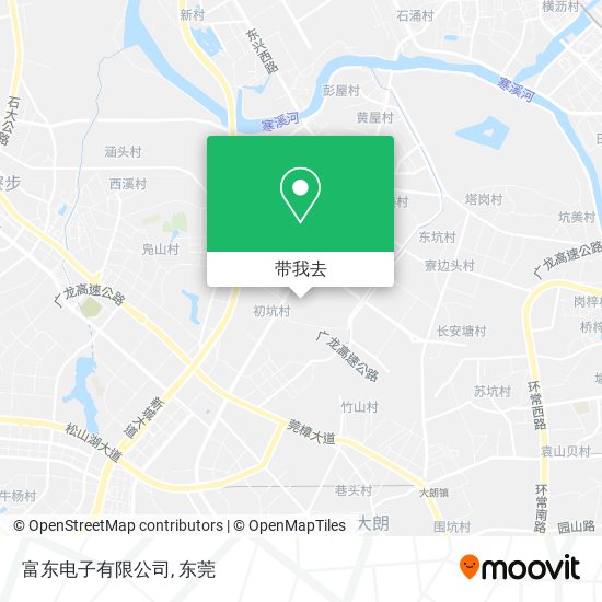富东电子有限公司地图