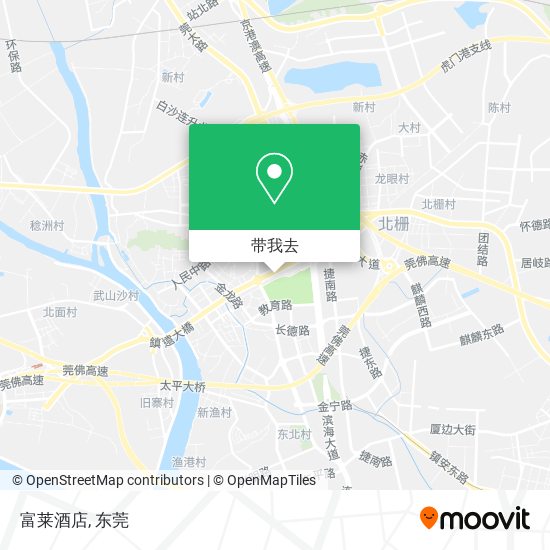 富莱酒店地图
