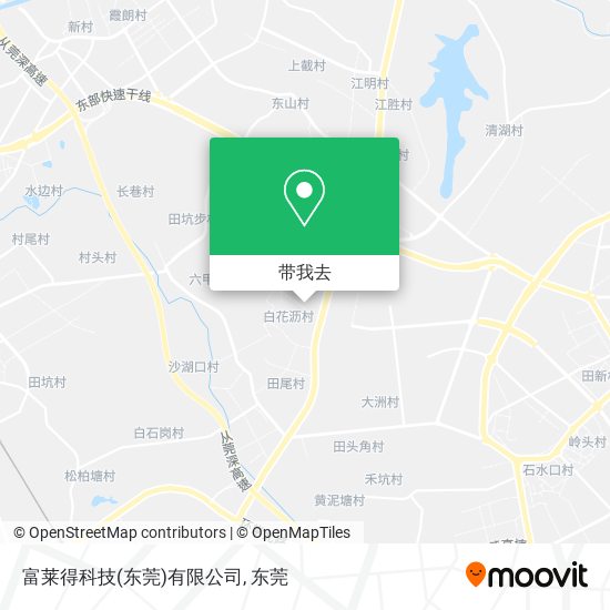 富莱得科技(东莞)有限公司地图