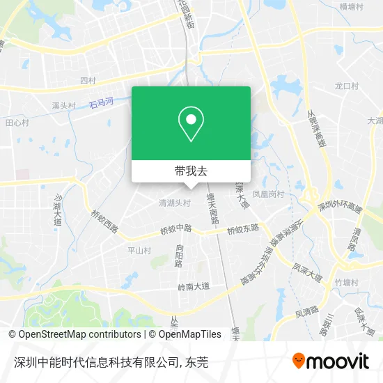 深圳中能时代信息科技有限公司地图