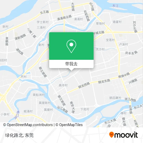 绿化路北地图