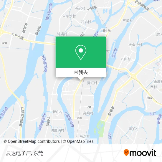 辰达电子厂地图