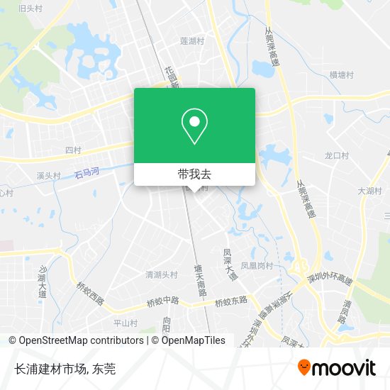 长浦建材市场地图