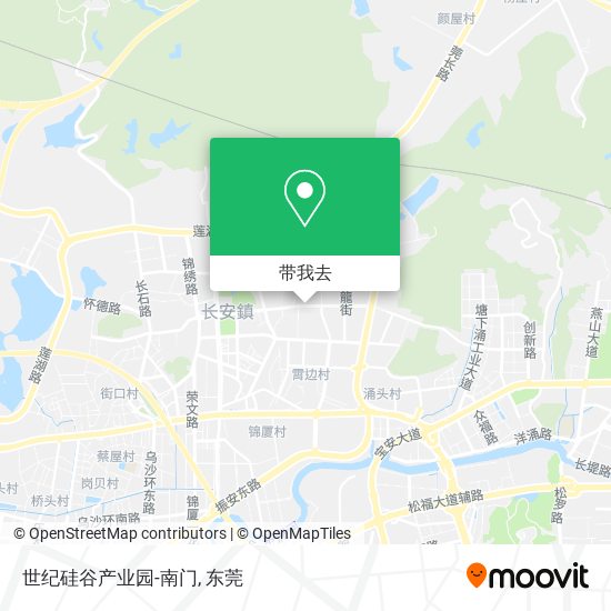 世纪硅谷产业园-南门地图