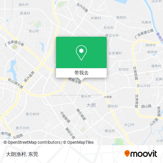 大朗渔村地图