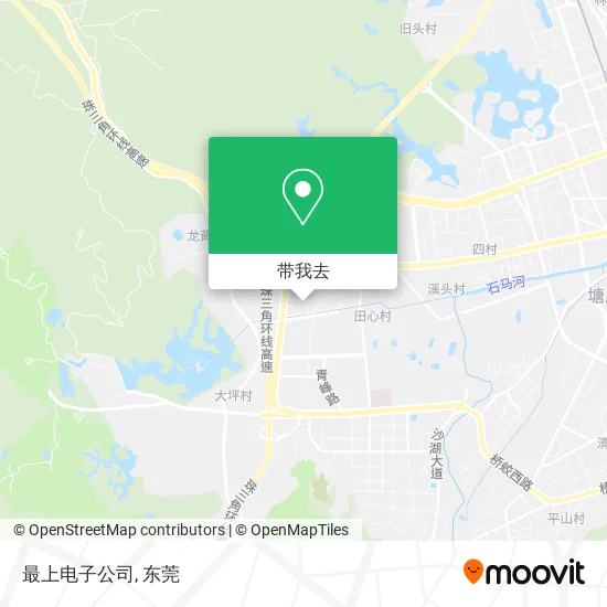 最上电子公司地图