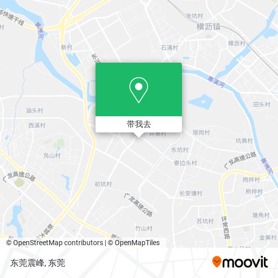 东莞震峰地图