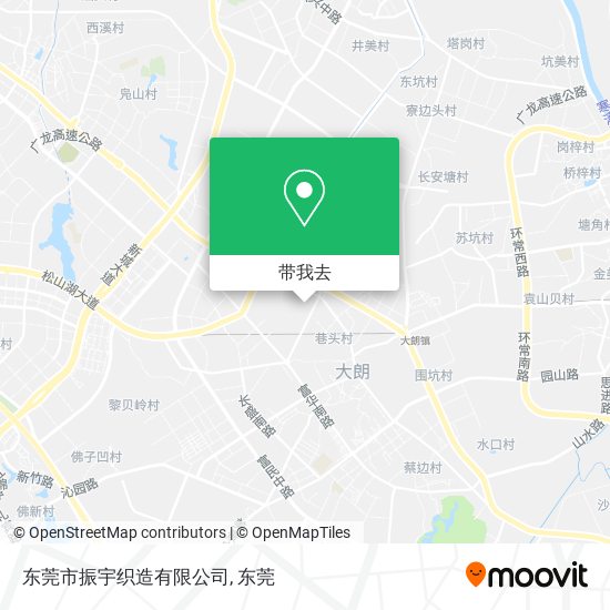 东莞市振宇织造有限公司地图