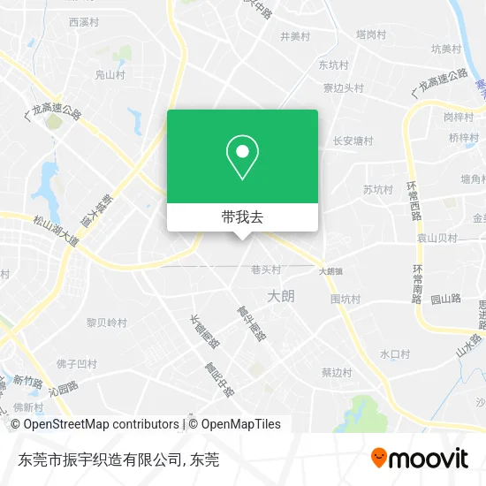 东莞市振宇织造有限公司地图