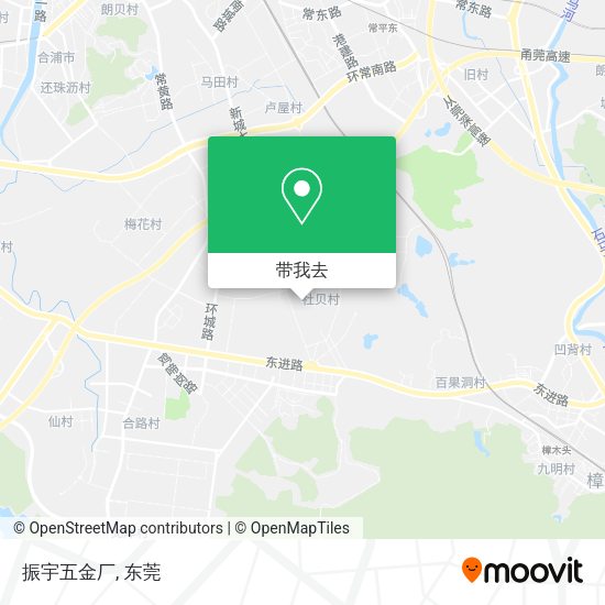 振宇五金厂地图