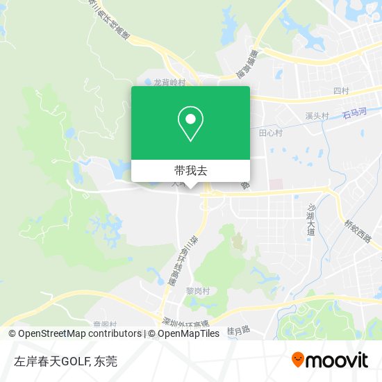左岸春天GOLF地图