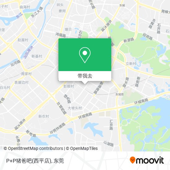 P+P猪爸吧(西平店)地图