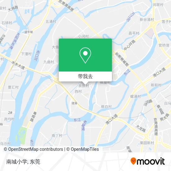 南城小学地图
