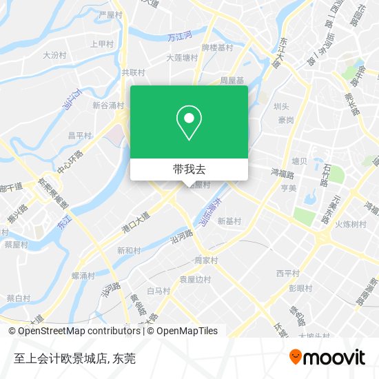 至上会计欧景城店地图