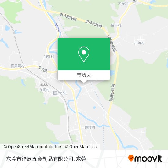 东莞市泽欧五金制品有限公司地图