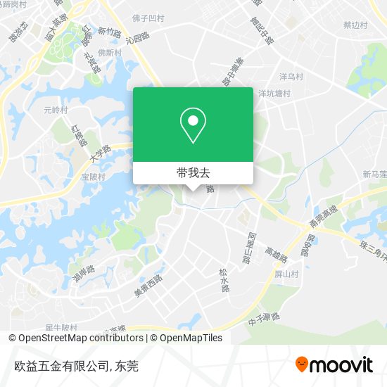 欧益五金有限公司地图