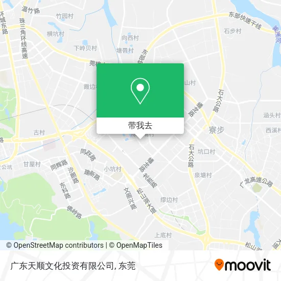 广东天顺文化投资有限公司地图
