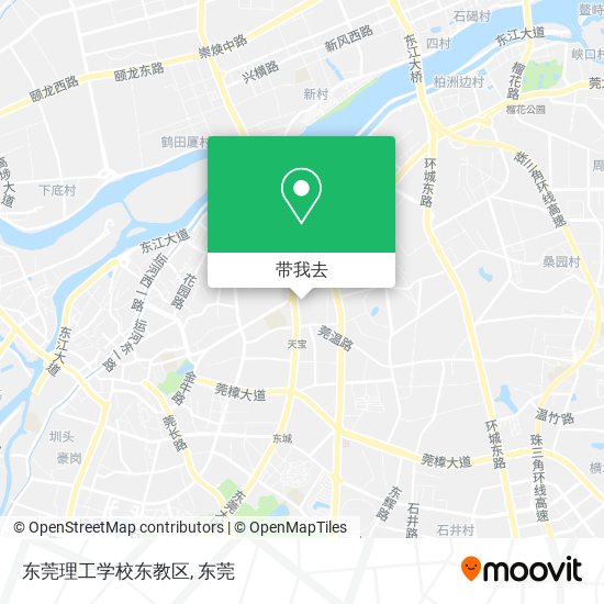 东莞理工学校东教区地图