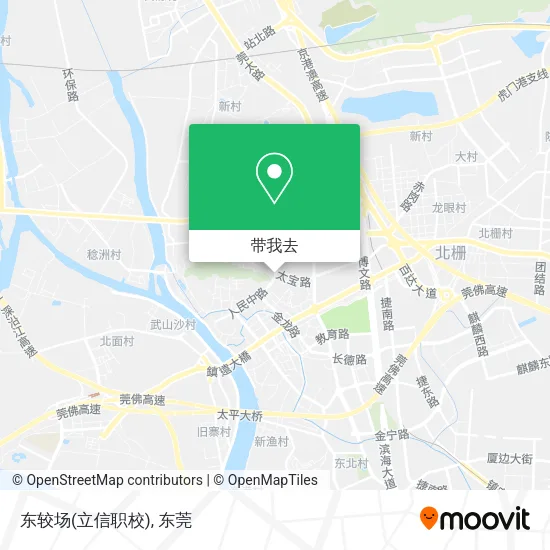 东较场(立信职校)地图