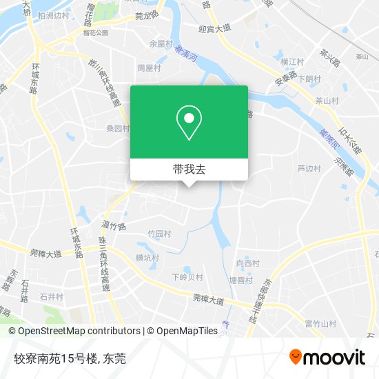较寮南苑15号楼地图