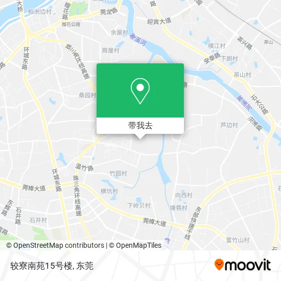 较寮南苑15号楼地图